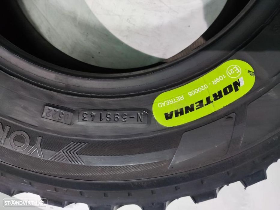 2 pneus novos 195-15c nortenha - recauchutados - oferta dos portes