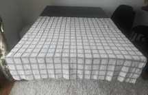 Toalha de mesa antiga renda crochet feita à mão