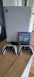 Play Station 5 PS5 Mega Zestaw z napędem 2x pad 100% sprawna !