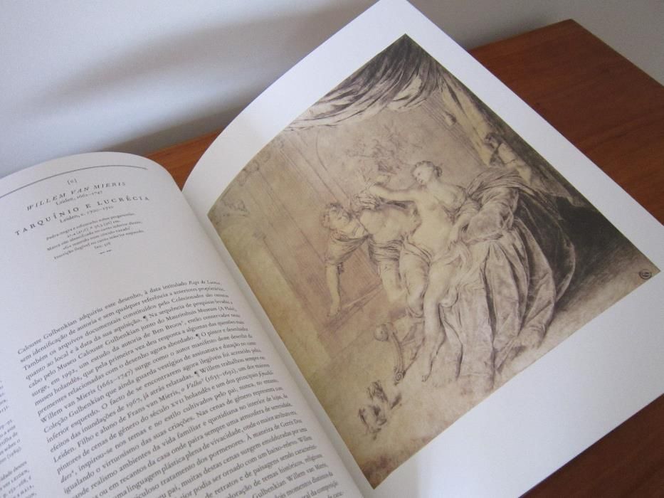 Livro Desenhos e Aguarelas na Coleção Calouste Gulbenkian (NOVO)