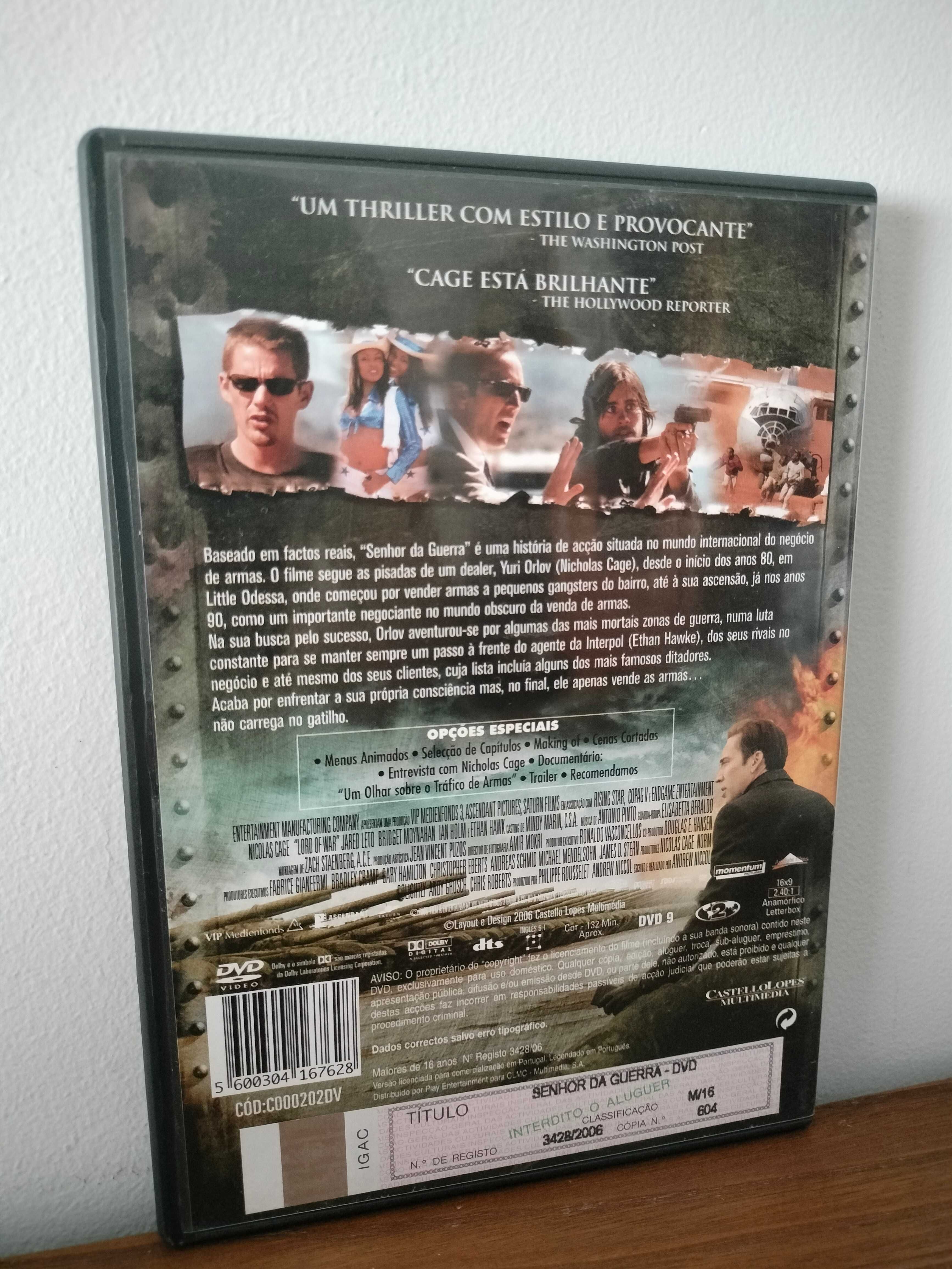 Filme DVD: Senhor da Guerra - Lord of War
