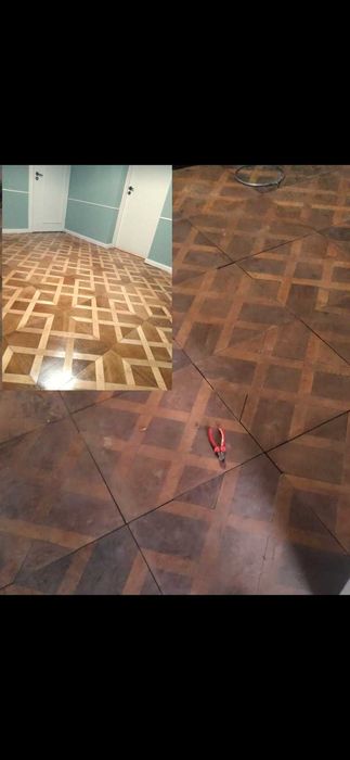 Stablilizacja podłóg drewnianych , bezpyłowe cyklinowanie