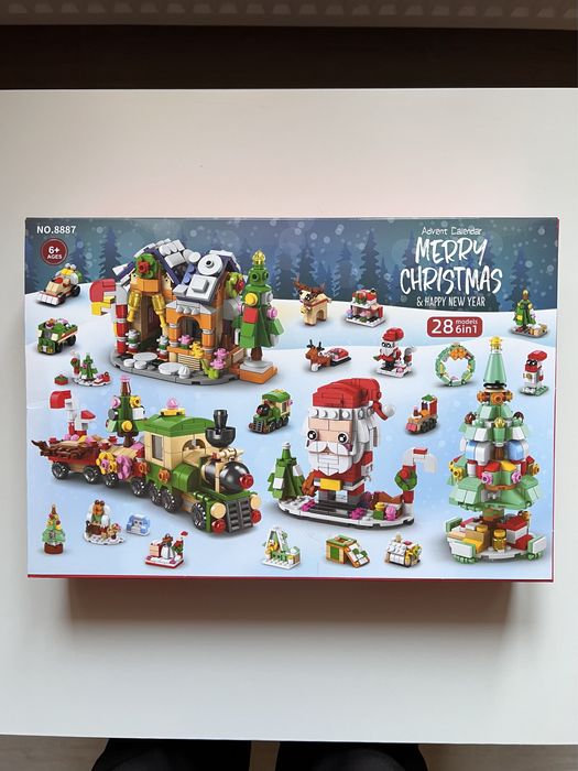 Адвент-календар для дітей конструктор лего