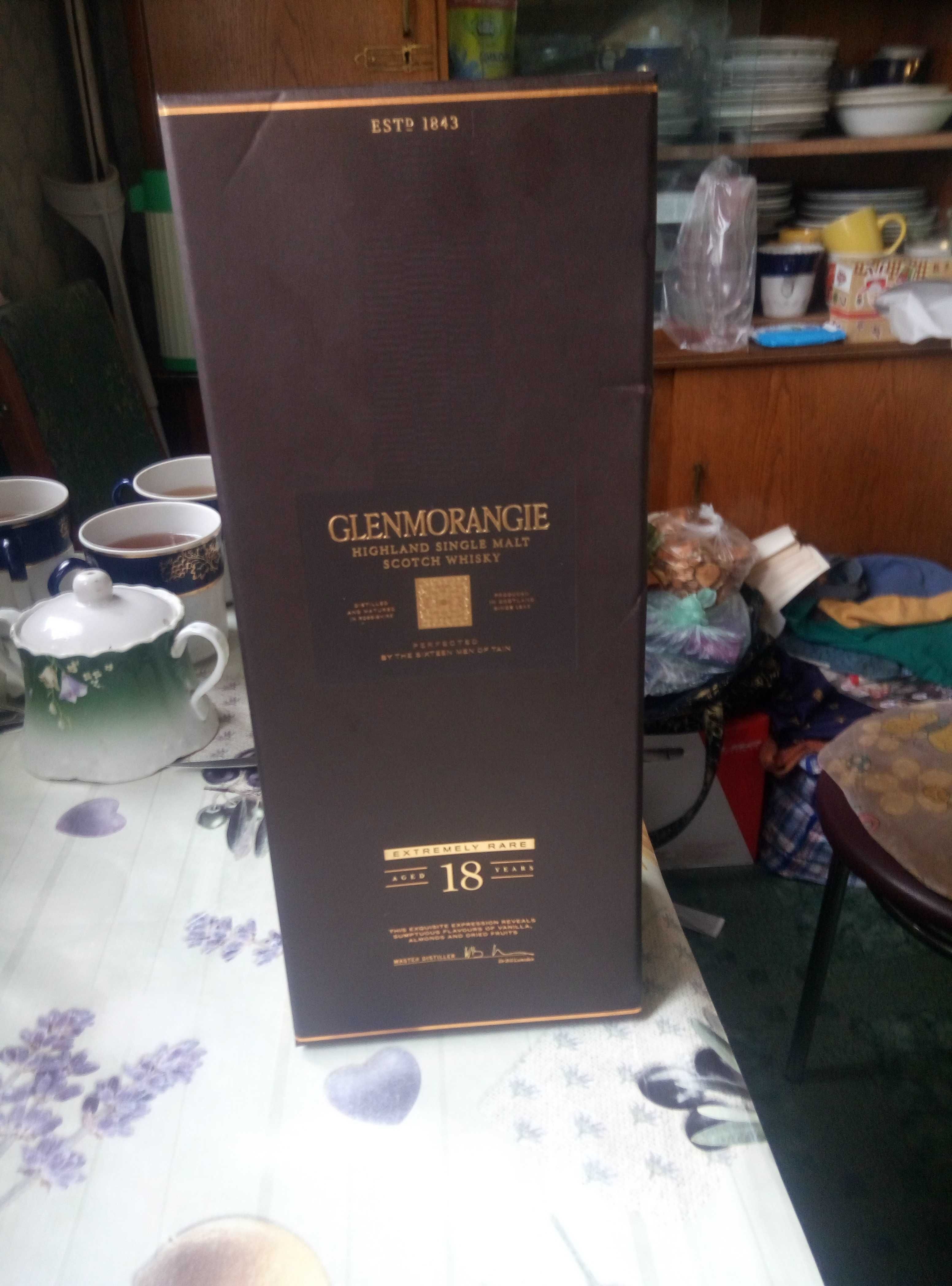 Красивая коробка из под виски GLENMORANGIE