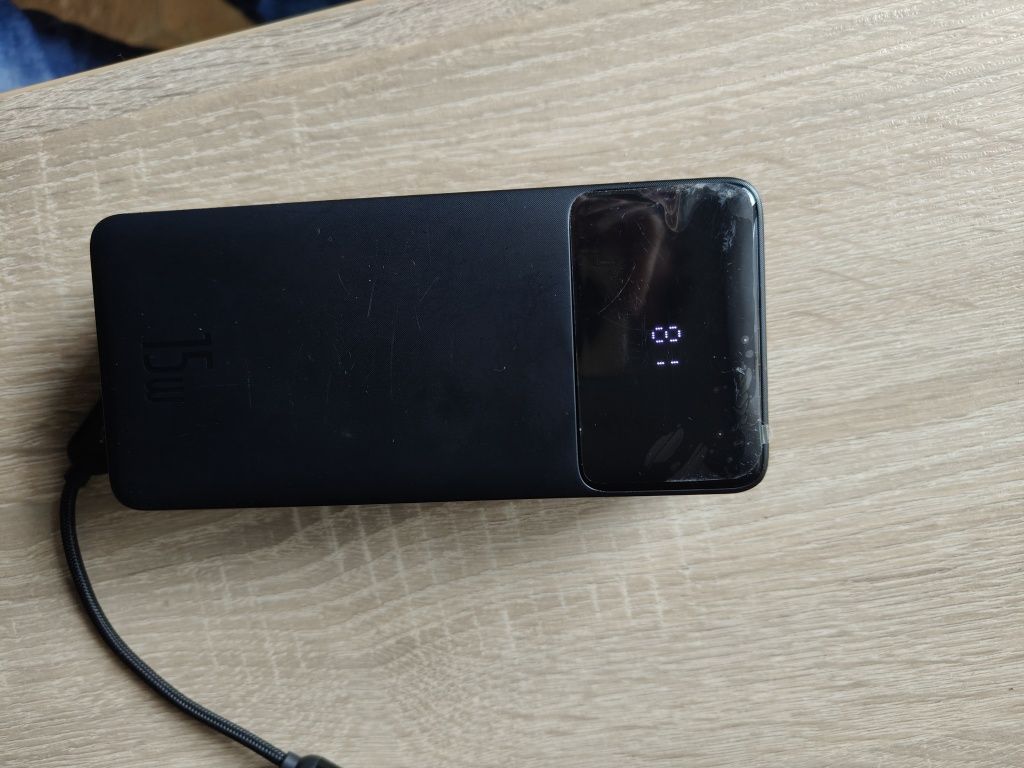 Powebank BASEUS 30000MAH PD 15W Kabel 3w1USB-C MICRO