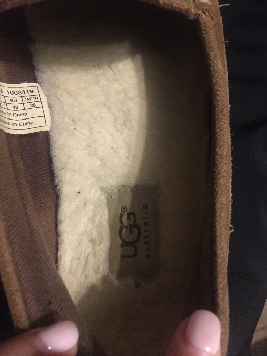 Угги мужские мокасины