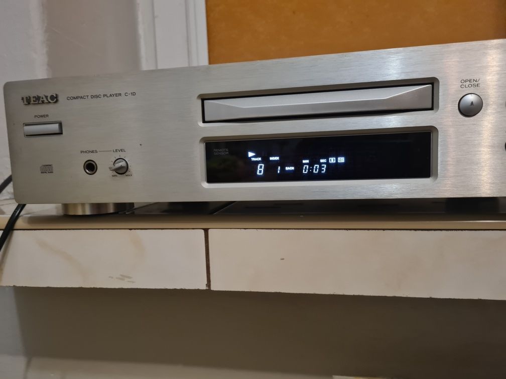 Odtwarzacz płyt cd Teac C 1 D rzadki doby stan