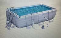 (Em saldo) Piscina tubular retangular 6,478 L