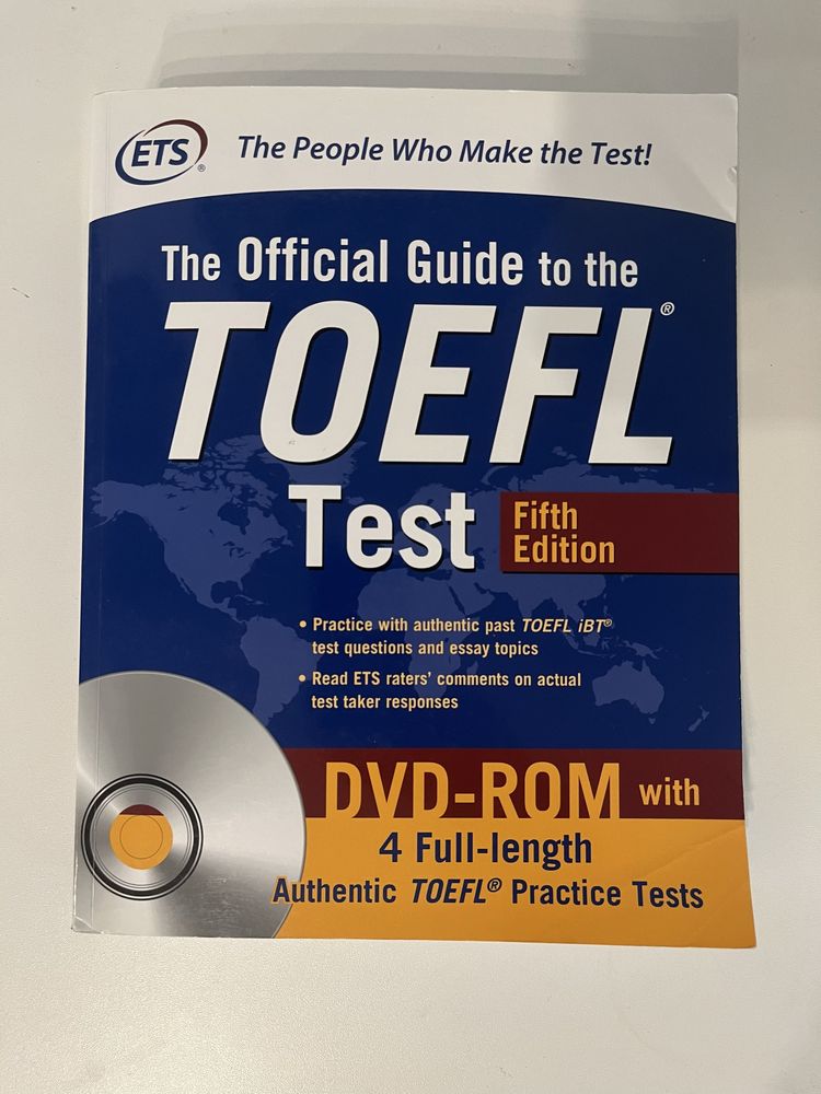 The Official Guide to the TOEFL Test 5th edition podręcznik