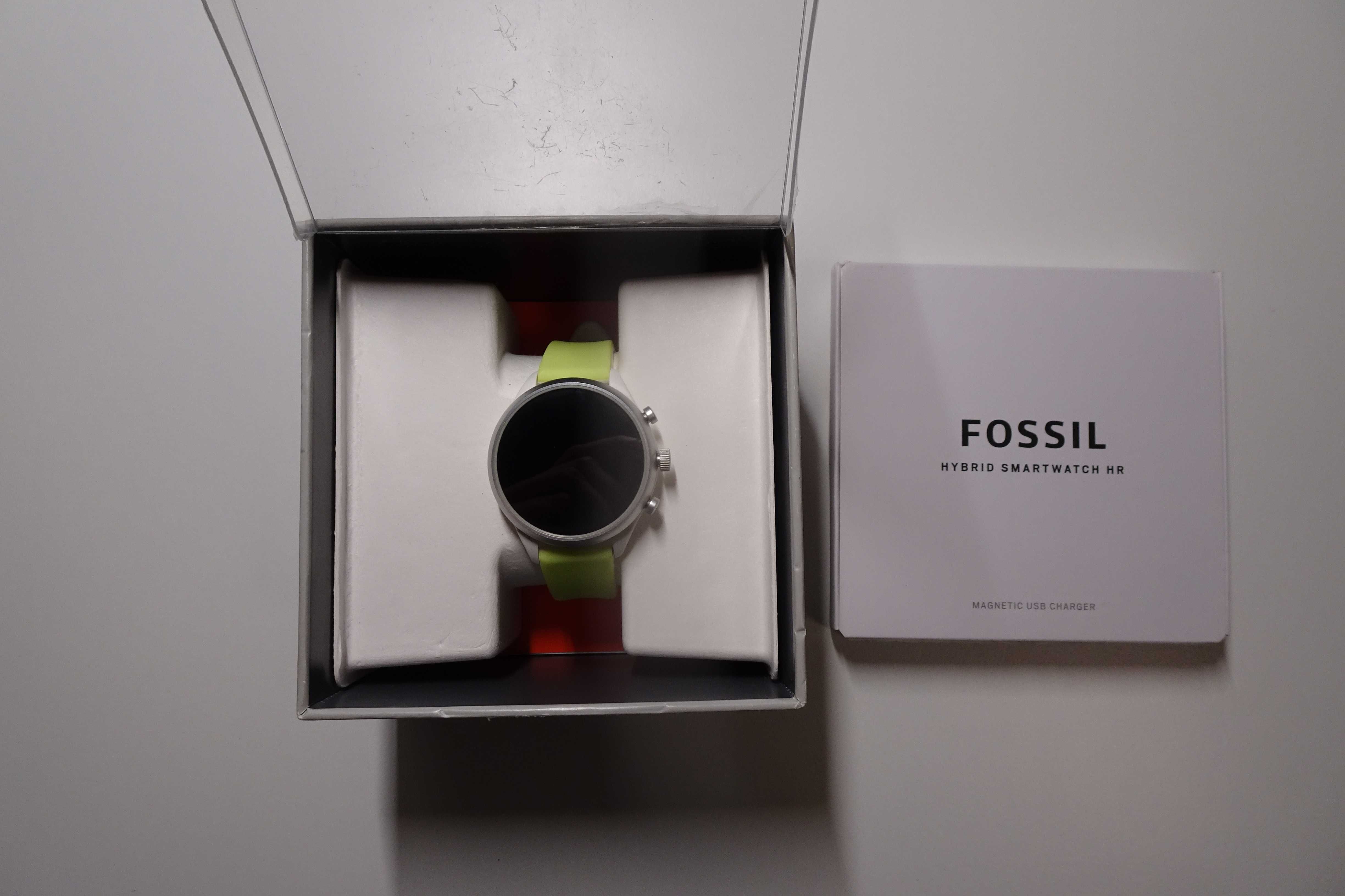 Smartwatch Fossil Sport Neon Yellow FTW6028J 41mm