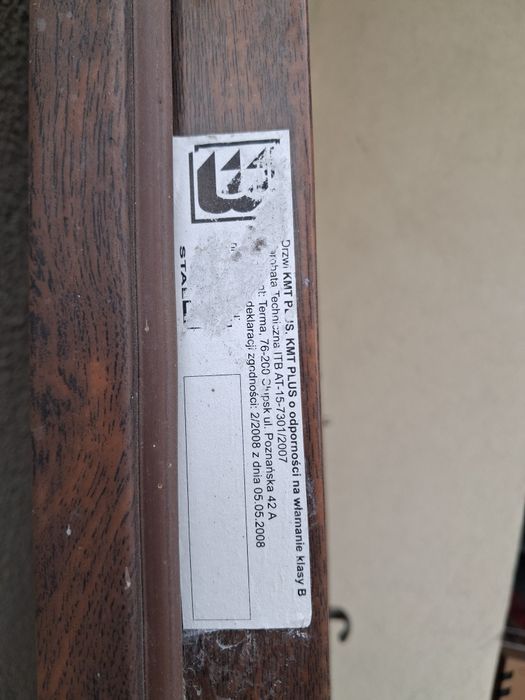 Drzwi zewnetrzne KMT