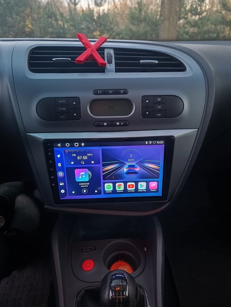 Radio Android 12 Seat Leon MK2 9cali 2/32Gb WiFi Bt GPS