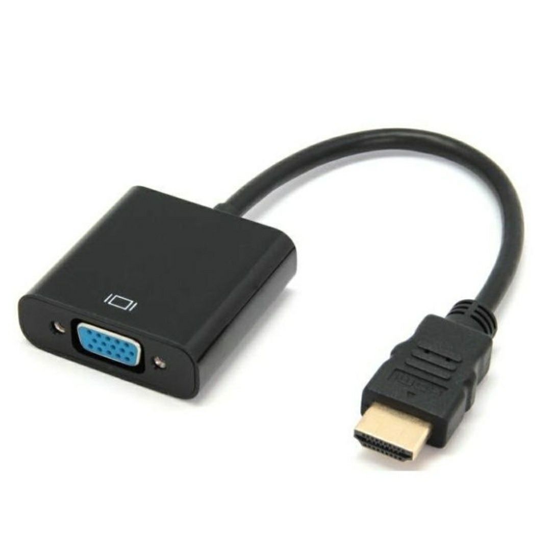 Адаптер-конвертер HDMI на VGA (переходник) Converter эмулятор монитора