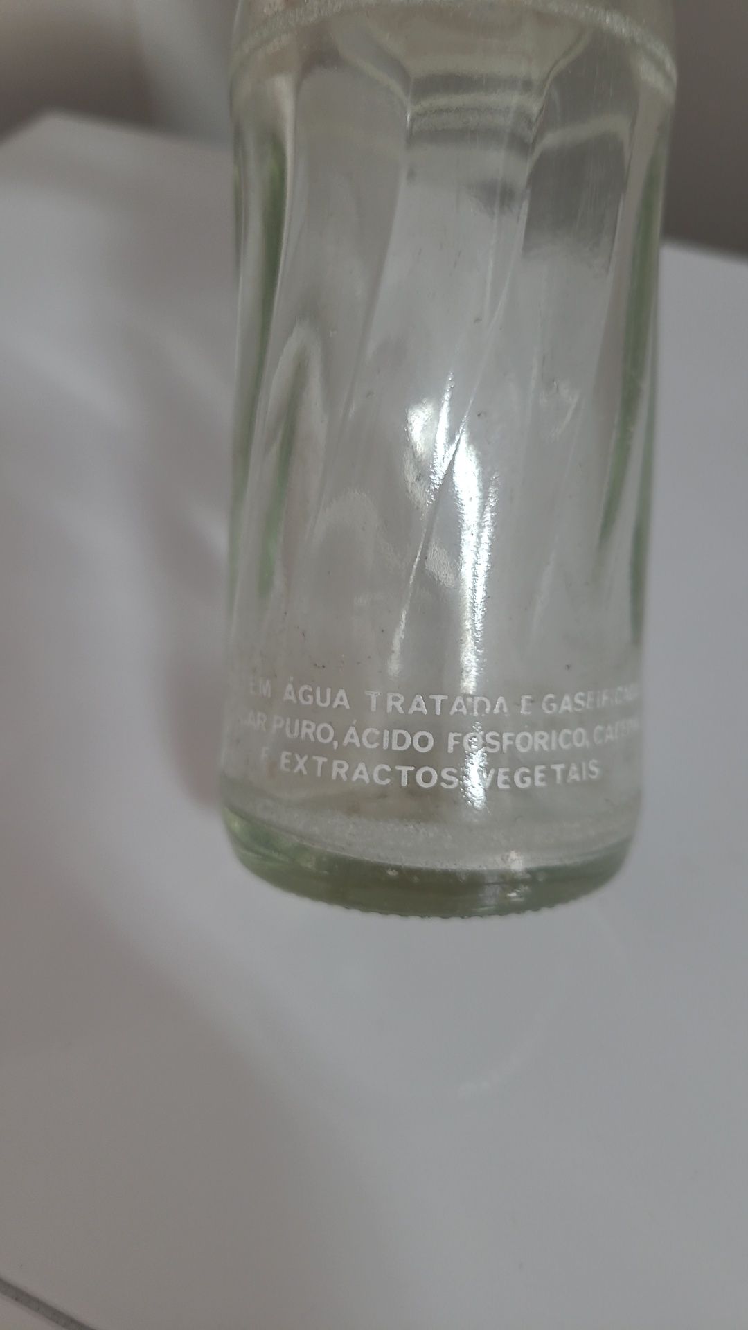 Garrafa antiga de Pepsi-Cola pirogravada, 200cc