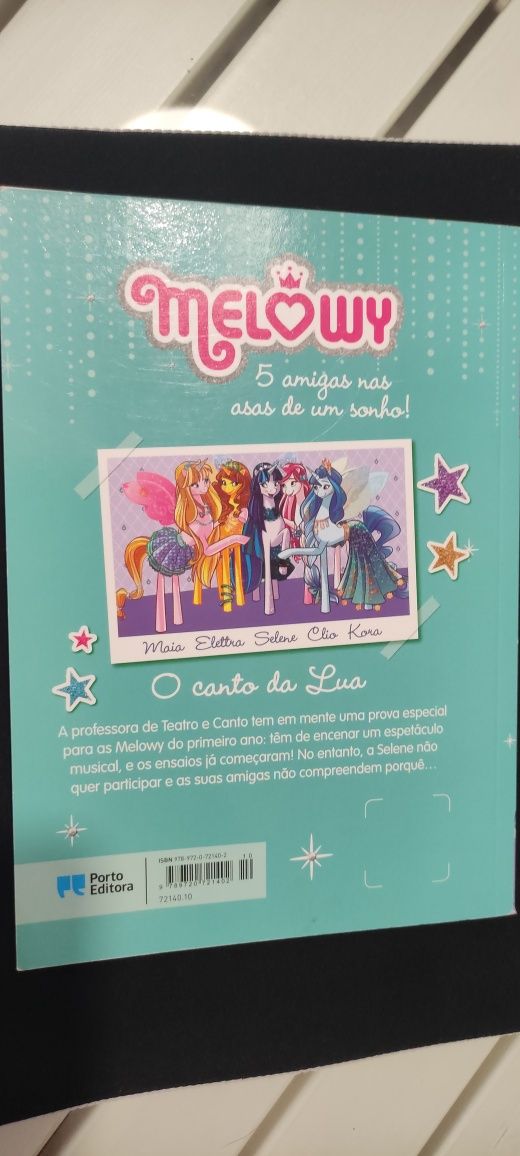 Livros coleção juvenil Melowy