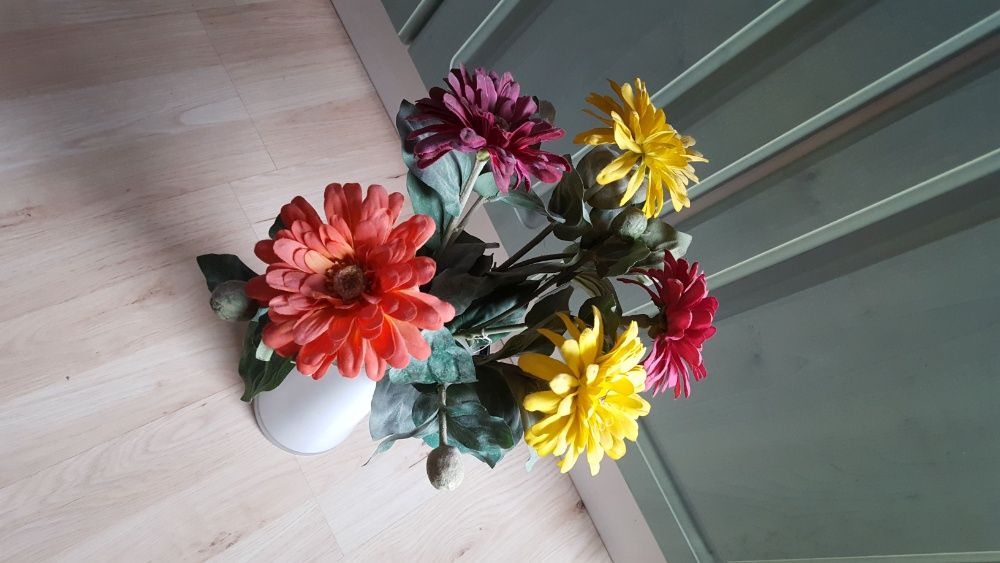 Bukiety sztucznych kwiatów kwiaty - 2 sztuki