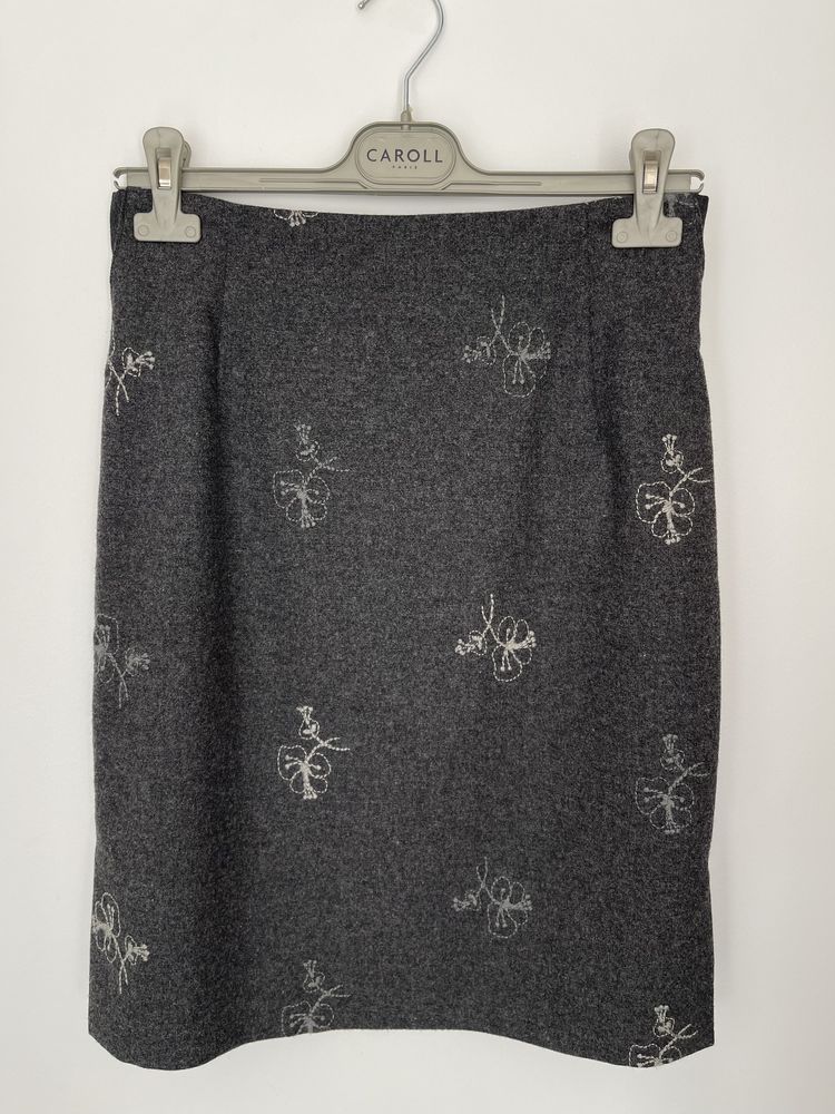 Conjunto saia/casaco Caroll, tamanho 36