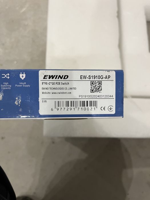 PoE Switch Ewind  ew-s1910g-ap