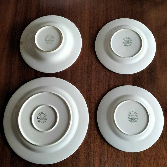 Pratos Ironstone Tableware Made in Italy