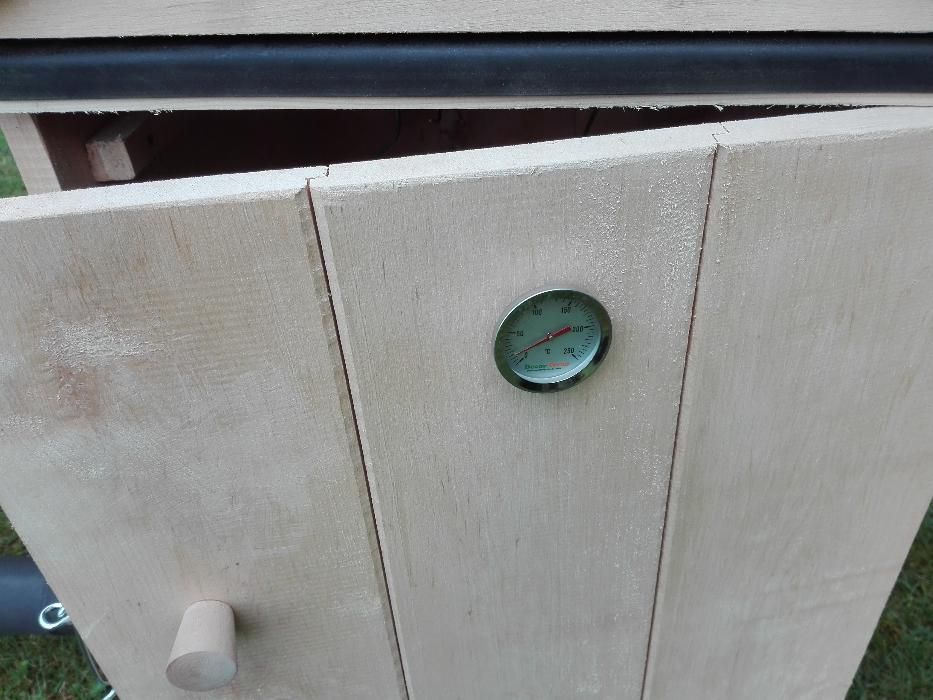 Wędzarnia Olchowa Z Drzwiczkami z olchy