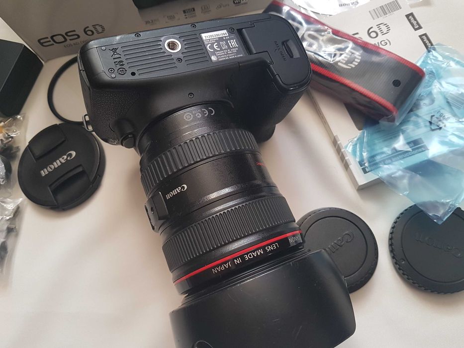 Canon EOS 6D + obiektyw ilość zdjęć 57 tys.
