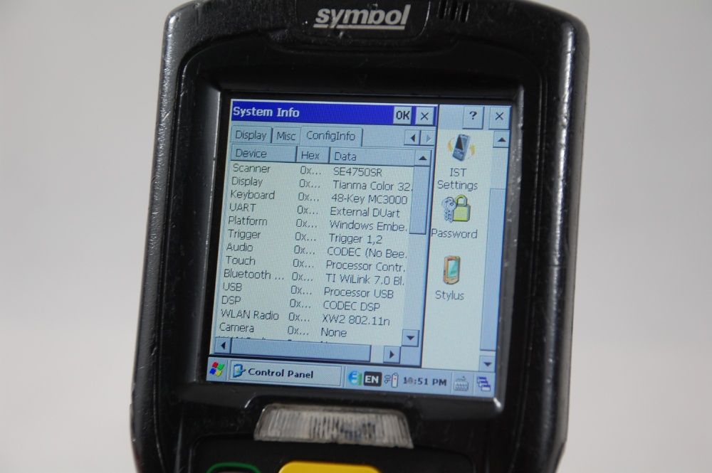 Symbol MC32N0 MC3200 термінал збору даних 2D CE7.0 ТСД сканер ПОШТА