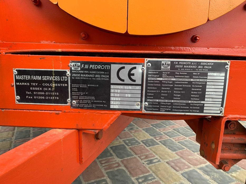 Зерносушарка PEDROTTI Super 120