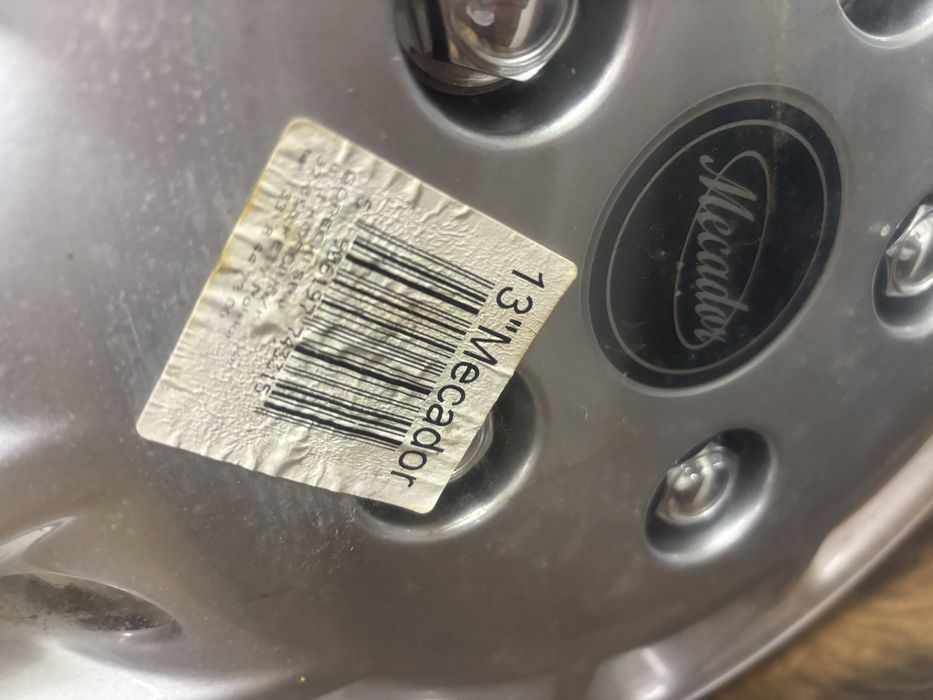 Kołpaki 13’’ Mecador srebrne