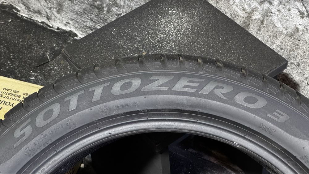 245/45 R18 Pirelli SottoZero3 | Зима | 2шт | XL | MOE RSC | Румунія |