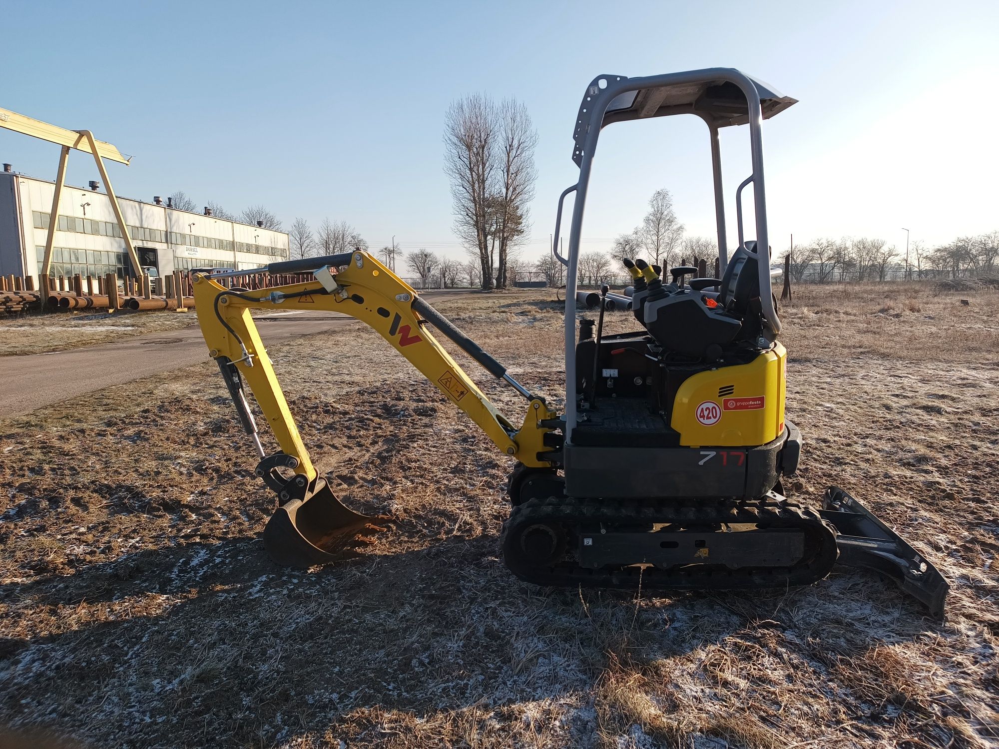 Minikoparka Wacker Neuson ez17 Nowa