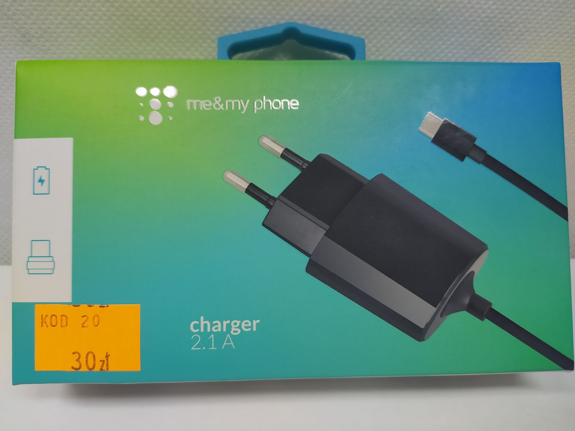 ŁADOWARKA USB C (2,1 A) 1,2m Czarna ME&MY Komis Krosno Lewakowskiego