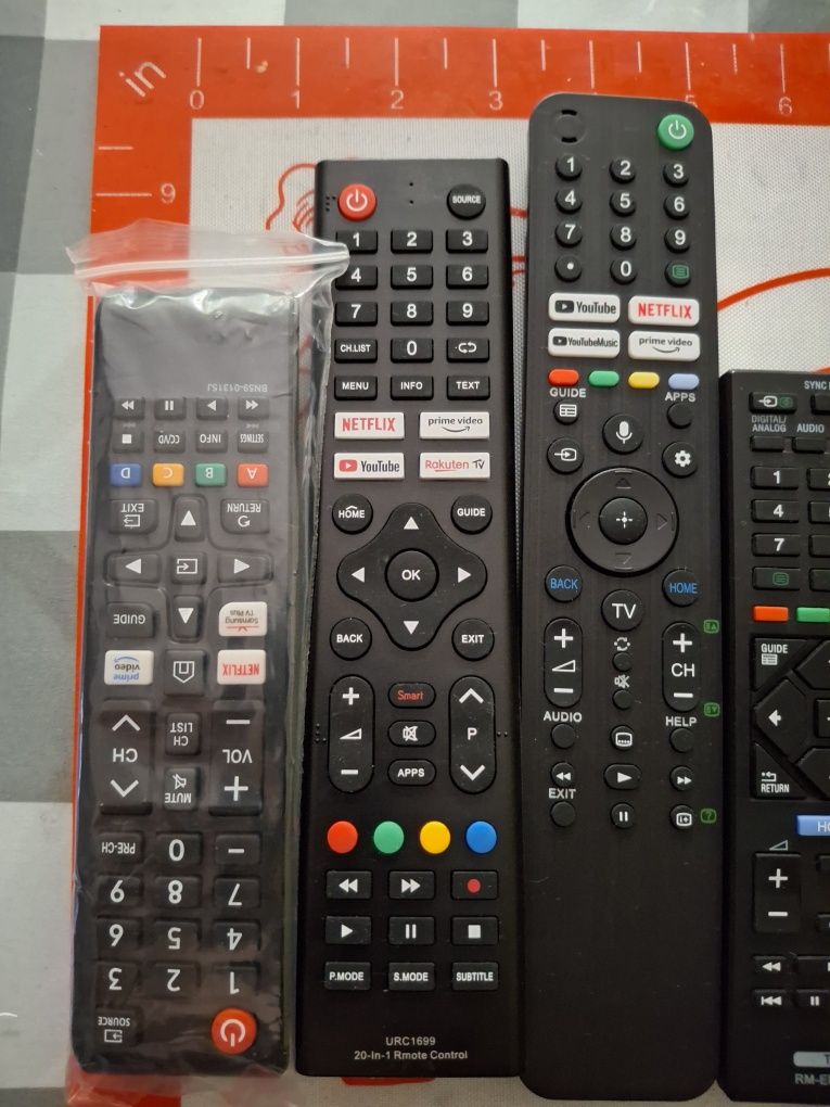 Pilot do telewizora Sony android