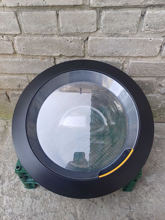 Окно стиральной машины Миле Miele черное WCR 860 WPS, WTH 720, WCR 870