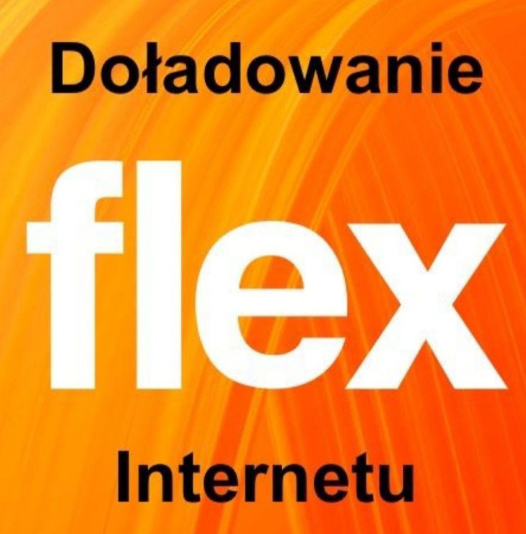 Orange flex doładowanie internetu 50, 100, 150 GB.