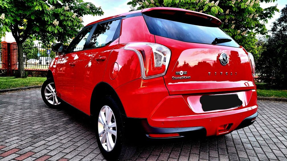 HIT!SSANGYONG Tivoli 1.6 z GAZEM!Piękny na zewnątrz!Jak NOWY Środek!