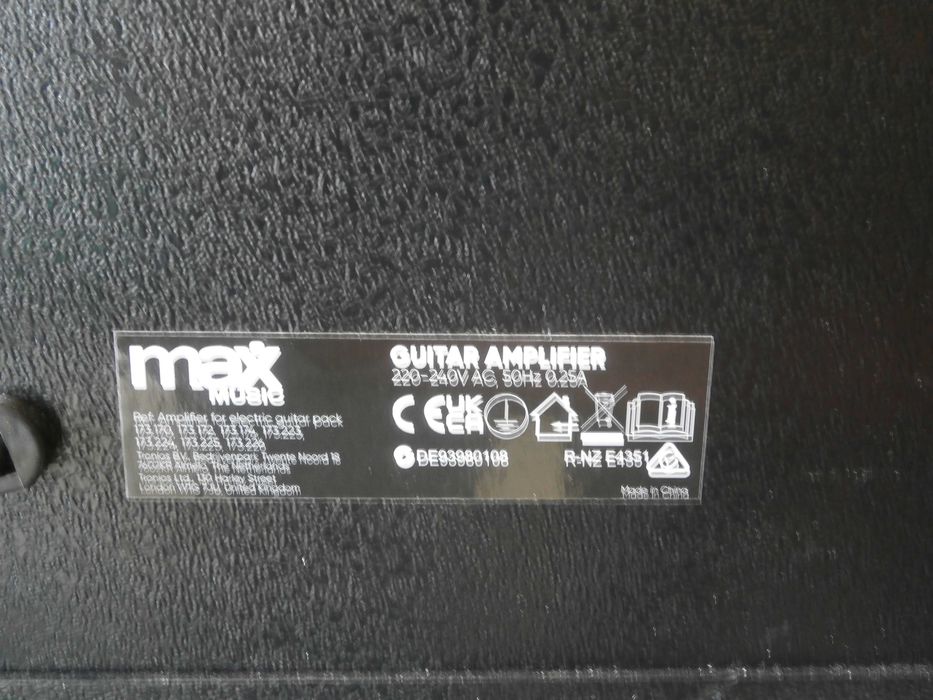 Zestaw Gitarowy MAX Music Black