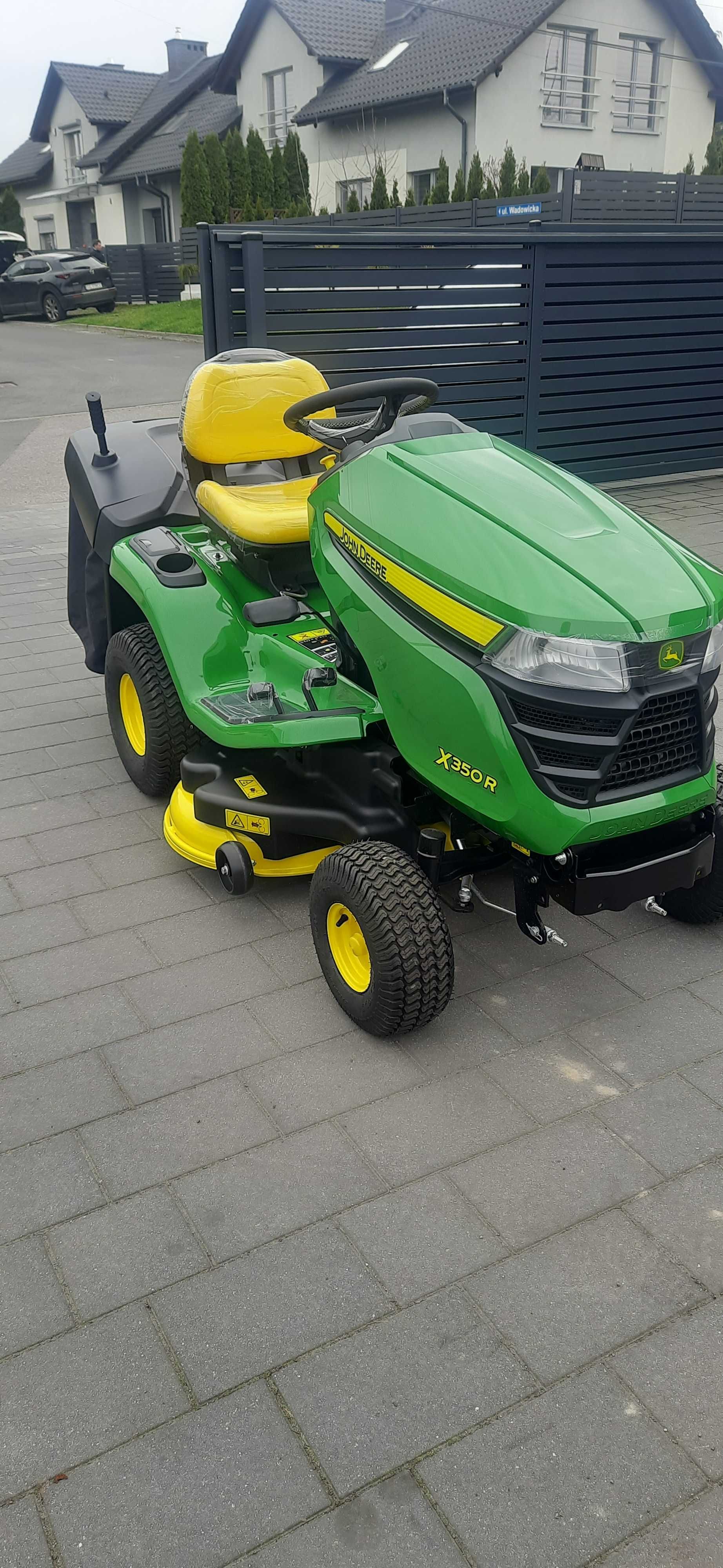 Traktorek/kosiarka John Deere X350R