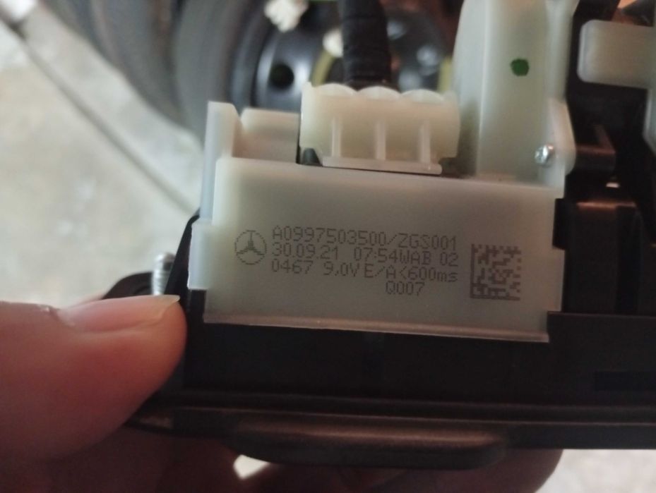 puxador da tampa da mala mercedes benz classe a w177