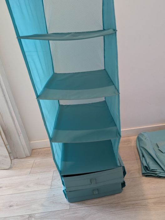 Ikea Skubb półka wisząca miętowy