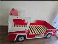 Cama de criança camião dos bombeiros