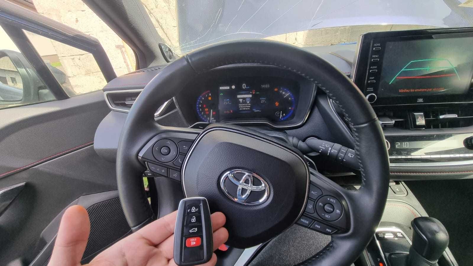 Kluczyk Toyota Auris Corolla Rav4 Hilux Dorabianie Kodowanie