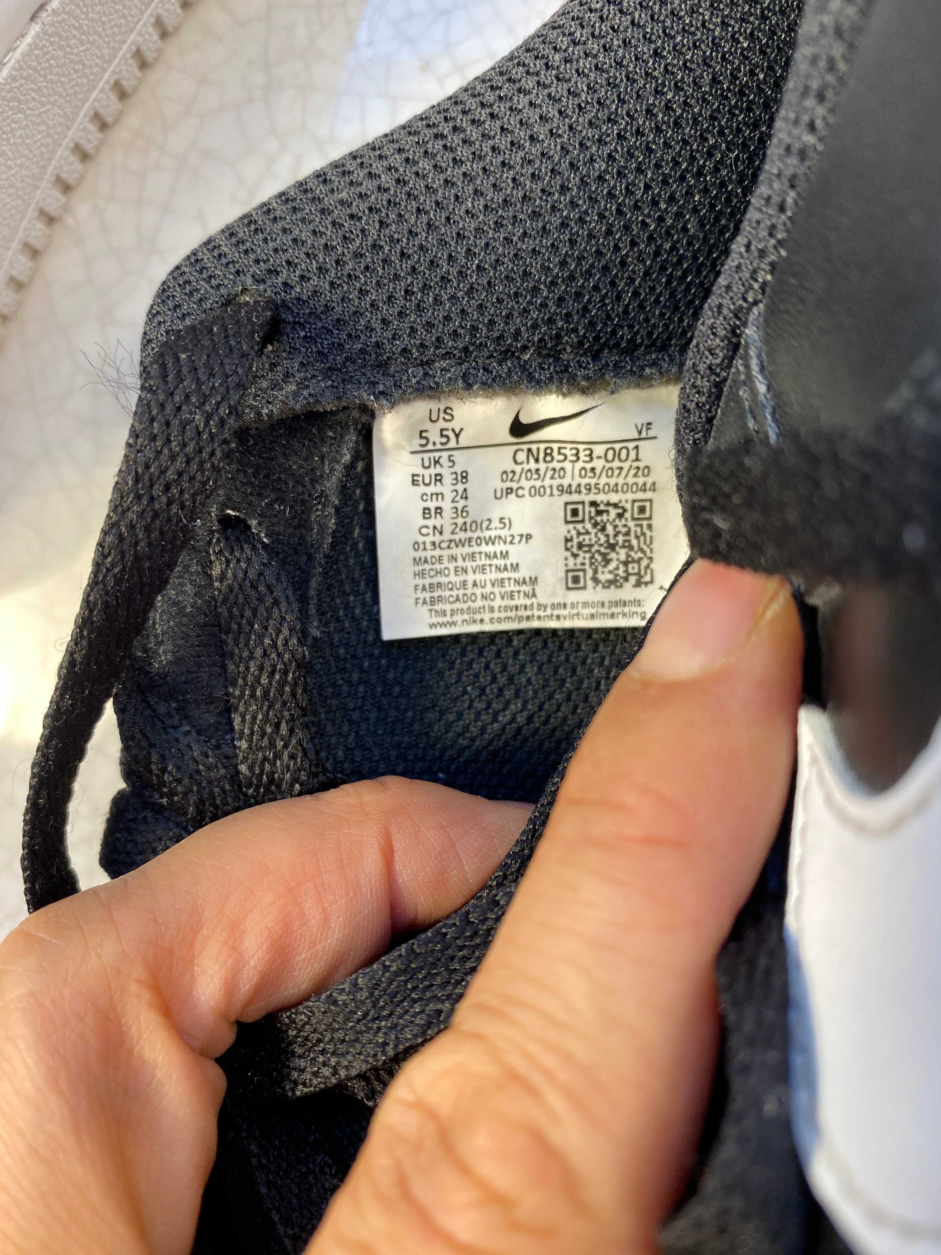 Nike Air Force 1 Low кожаные кроссовки р 38 24 см оригинал