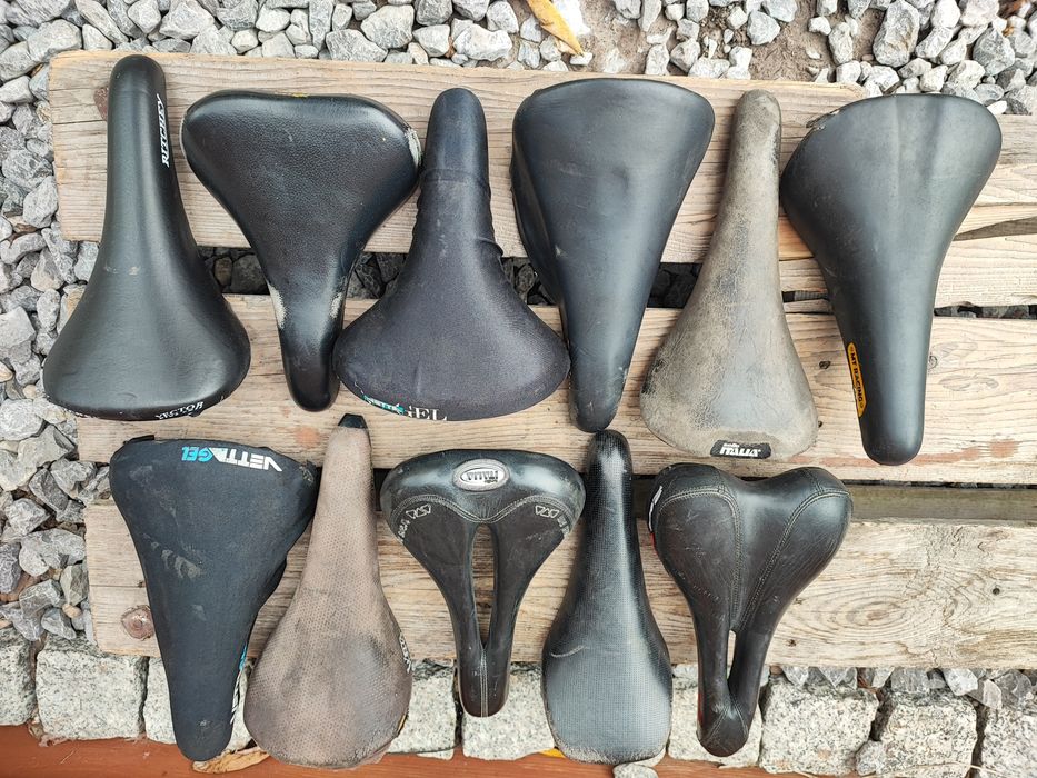 Pakiet siodełek rowerowych retro mtb Selle Italia Vuelta Bontrager