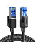 Kabel Ethernet CAT 8 RJ45 w oplocie 40Gbps 2000MHz kompatybilny ps5