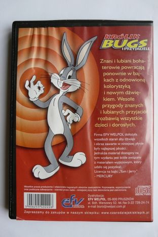 Królik Bugs i przyjaciele - karuzela bajek - film VCD DVD