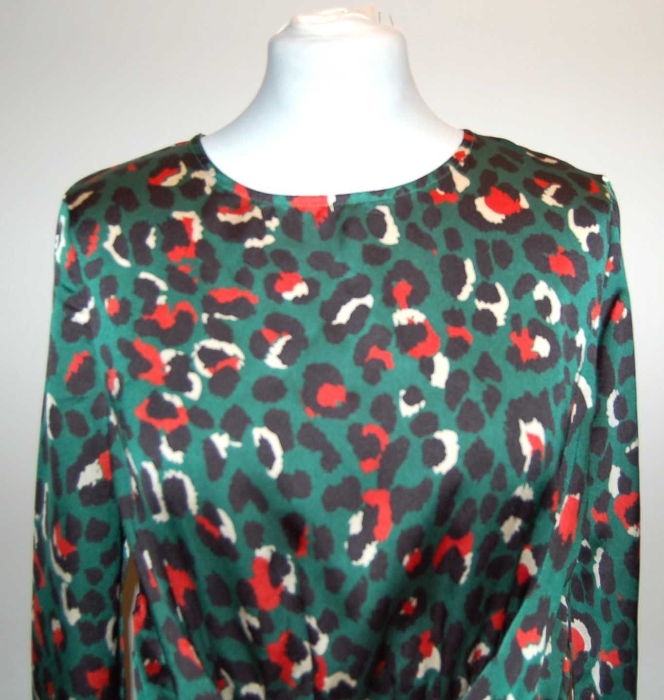 WYPRZ elegancka sukienka PrettyLittleThing rozmiar S/M printy