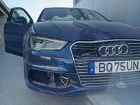Audi A3 e-tron sinistrado