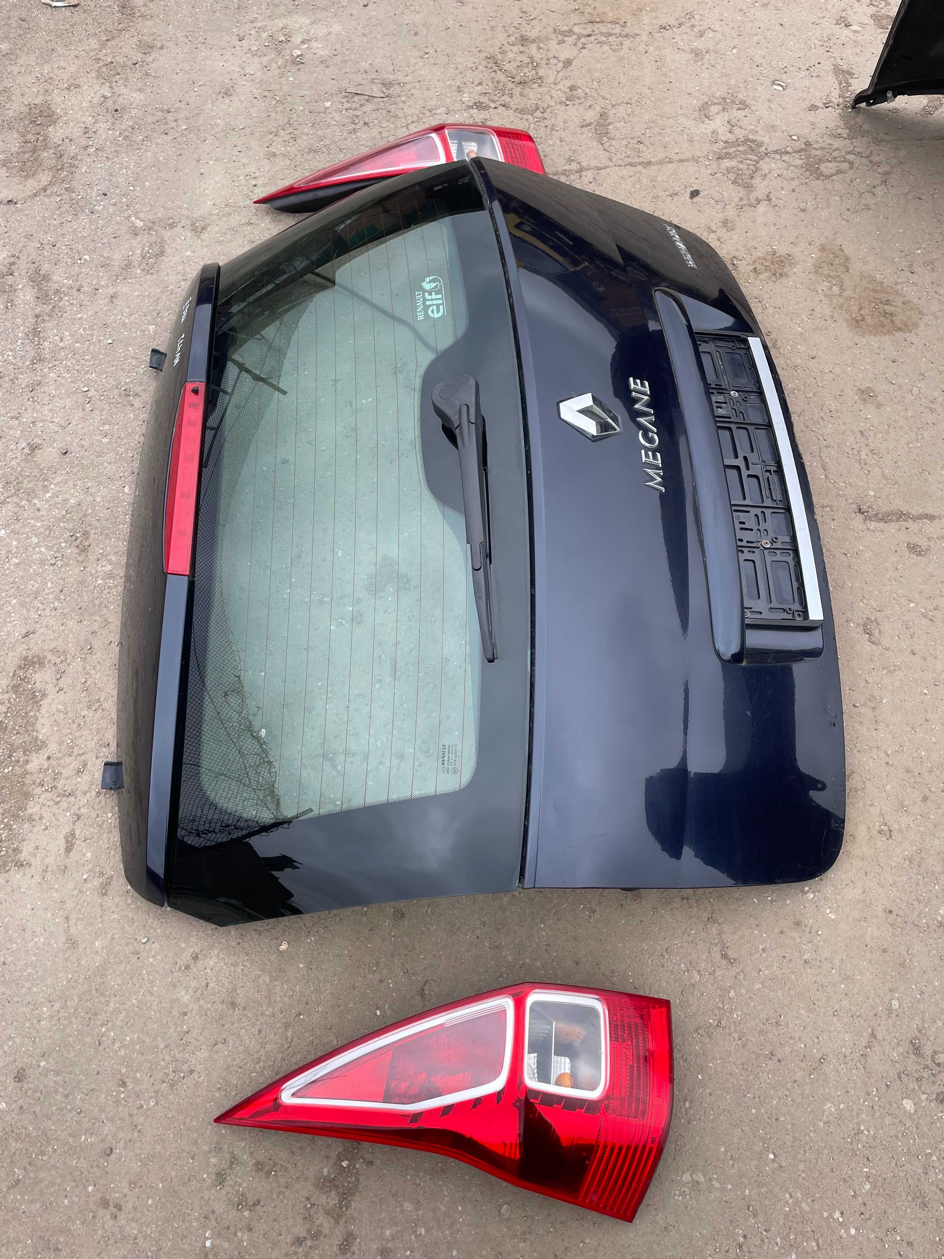 Кришка багажника (Ляда), Бампер, Ліхтарі Renault Megane 2 (Рестайлінг)