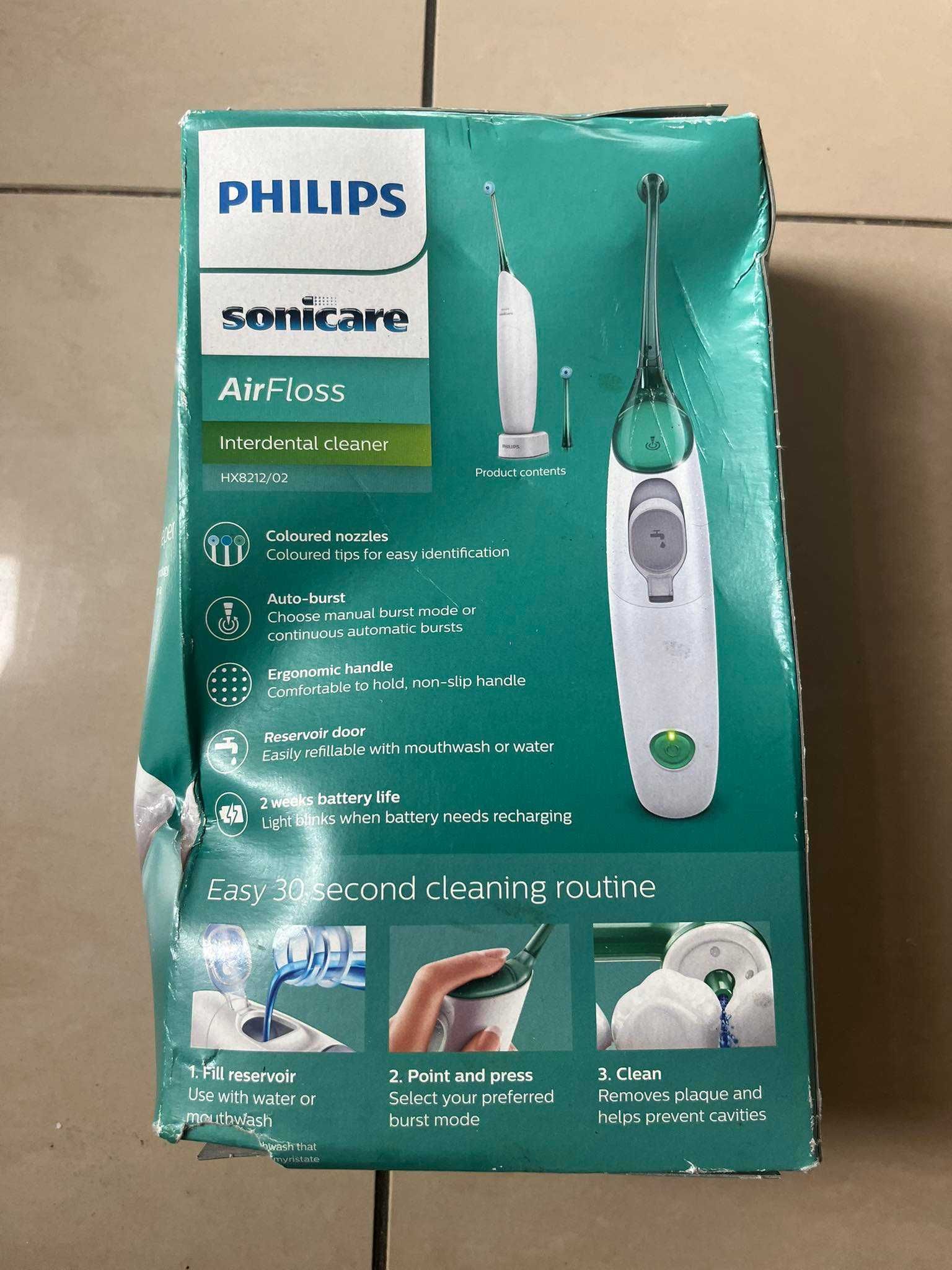 Irygator Philips Sonicare AIRFLOSS HX8212/02 bezprzewodowy biały