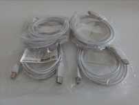 Cabo USB 2.0 tipo A - B e extensão de tomada USB 2.0